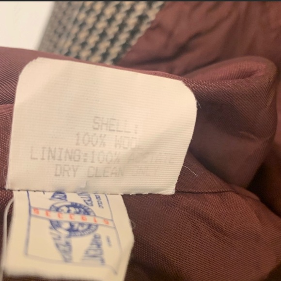 Kristen Blake Houndstooth Wool Bomber Jacket - Picture 8 of 8